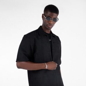 Noir Sauvage Zipper Shirt